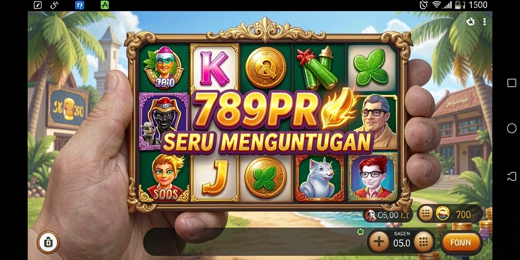 Gameplay menarik dari 789RP dengan mesin Slot yang berwarna-warni.