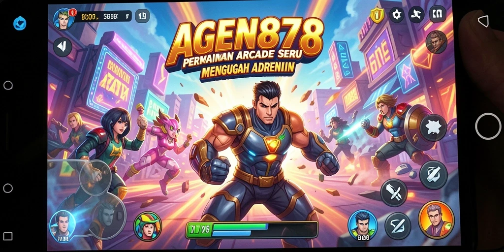Tampilan gameplay seru AGEN878 di dunia Arcade.