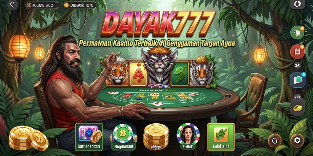 Tampilan gameplay menarik dari <strong>DAYAK777</strong> yang memikat pemain Kasino.