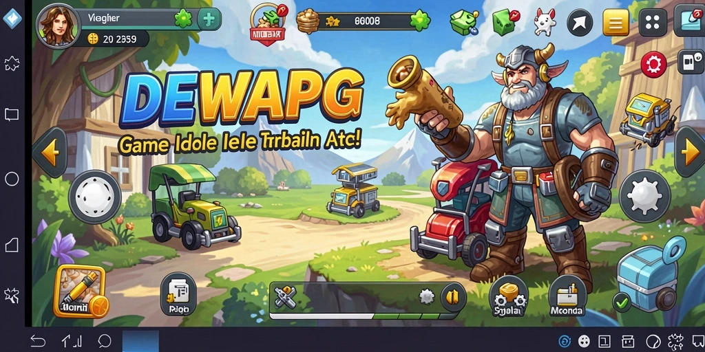 Tampilan gameplay DEWAPG yang menarik dan interaktif.