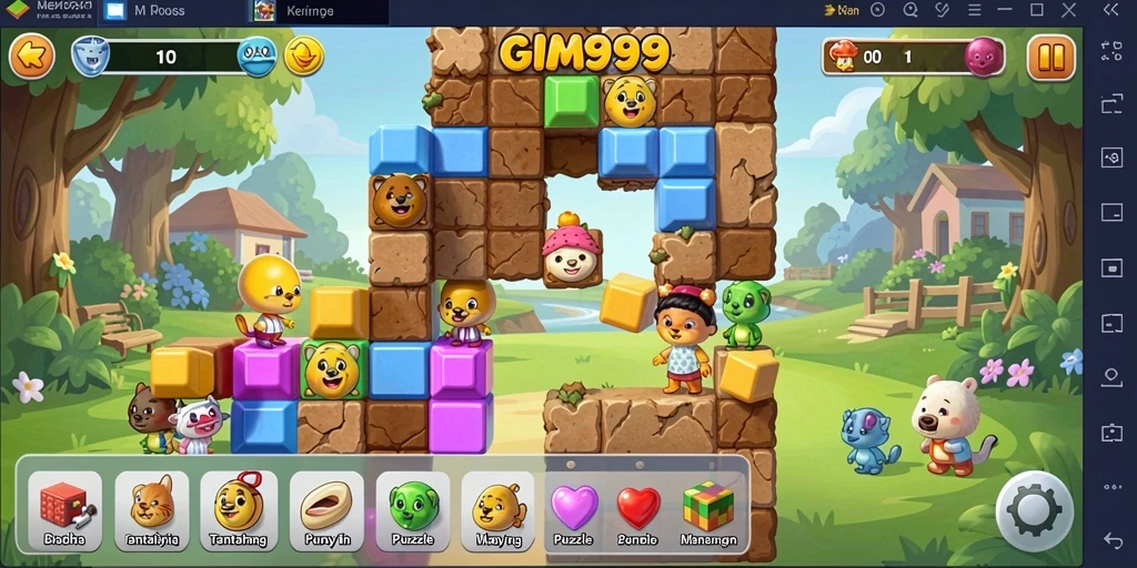 Gameplay GIM999 yang menarik dan penuh tantangan.