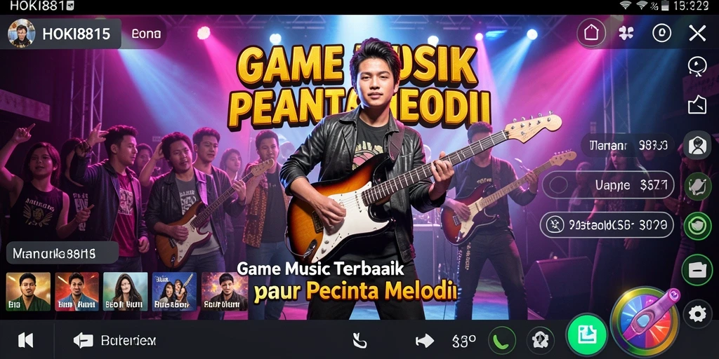 Tampilan HOKI8815 menampilkan gameplay yang seru dan interaktif.
