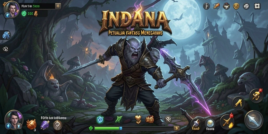 Screenshot menampilkan karakter dalam pertarungan intens di INDAAA.