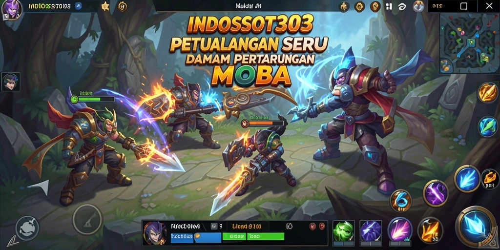 Gameplay menarik dan penuh aksi di INDOSLOT303.