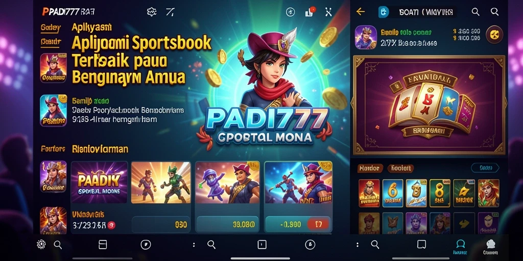 Tampilan gameplay PADI777 menampilkan taruhan olahraga yang mendebarkan.