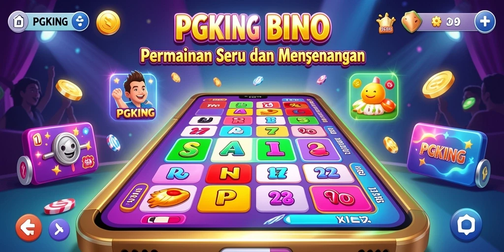 Gameplay seru PGKING dengan pengalaman Bingo yang menyenangkan.