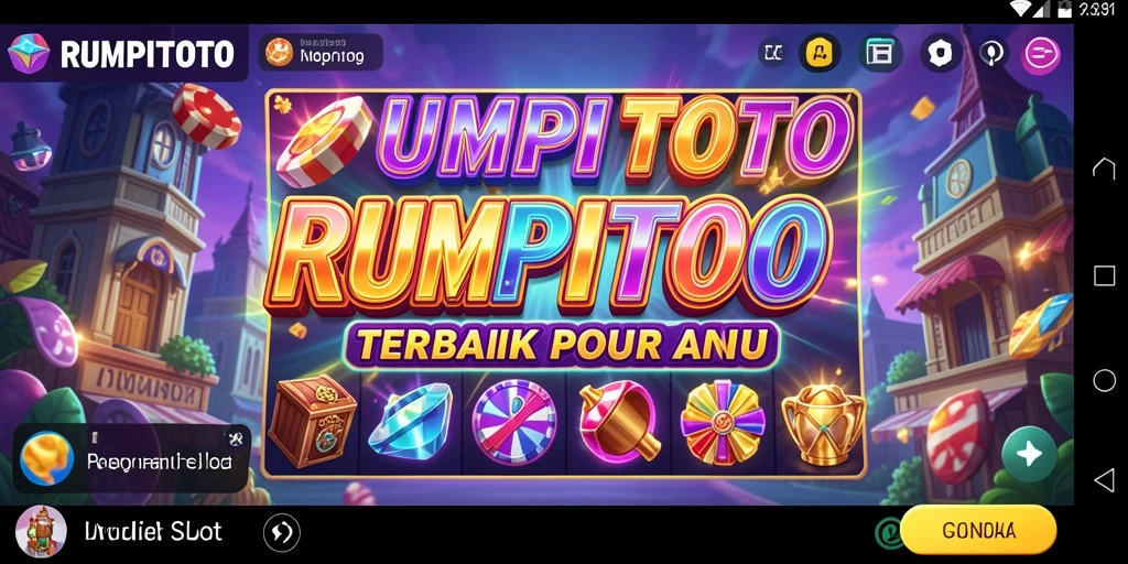 Tampilan menarik dari gameplay RUMPITOTO yang mengasyikkan.