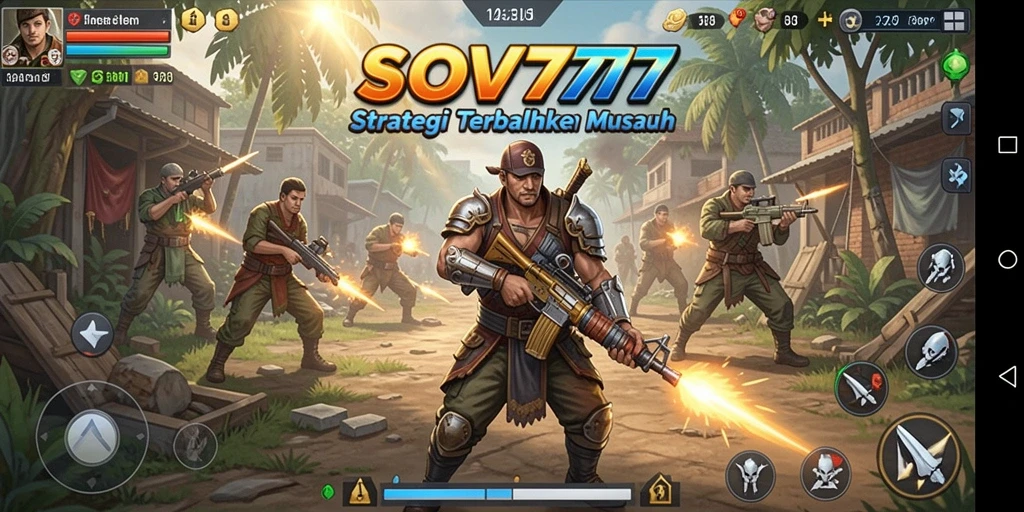 Gameplay SOV777 yang menantang dengan pertempuran strategi yang intens.