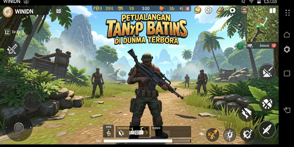 Tangkapan layar menampilkan gameplay yang imersif dan bebas eksplorasi.