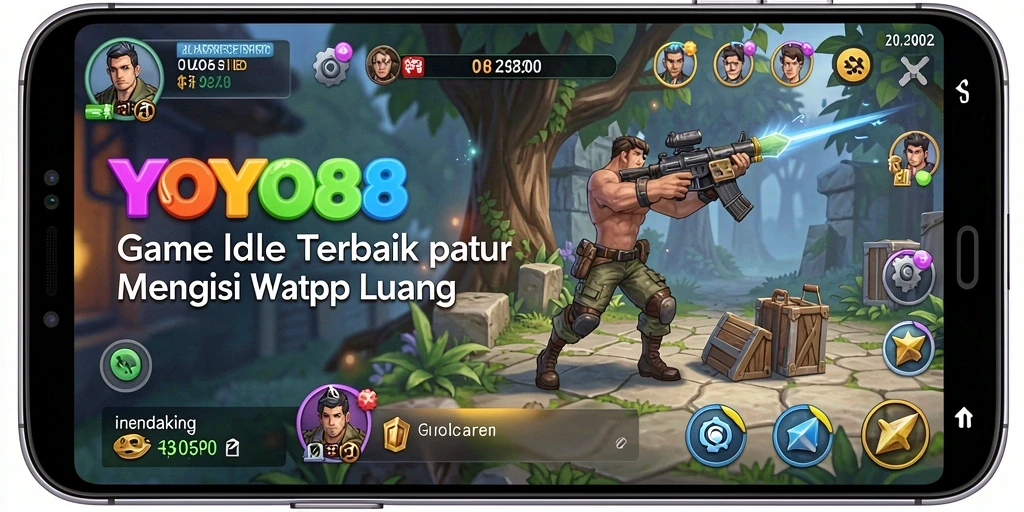 Tampilan menarik dari gameplay Idle YOYO88 yang menyenangkan.